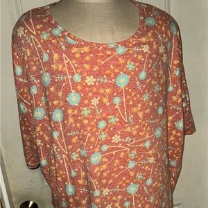 3xl Lularoe Irma floral print top